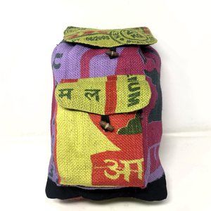 Recycled Jute Drawstring Daypack